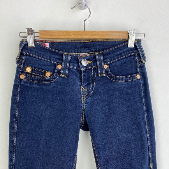 TRUE RELIGION Dark Blue Skinny Jeans - Picture 3 of 7